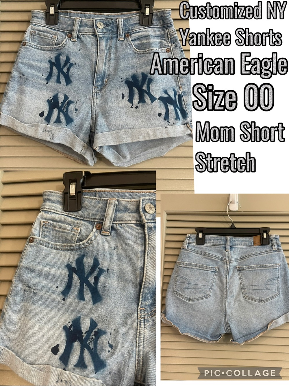 New York Yankees American Eagle Shorts